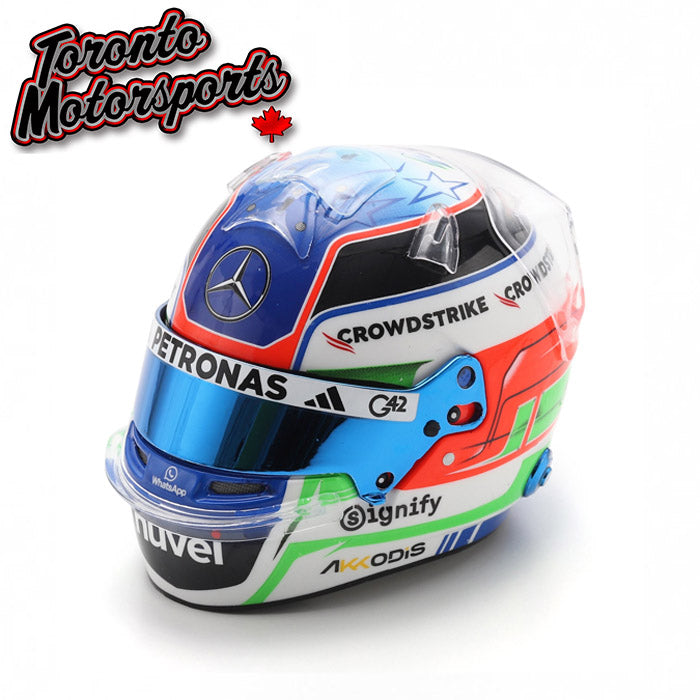 2025 Kimi Antonelli - Mercedes-AMG PETRONAS F1 Team - F1 Replica Helmet - 1:5 Scale by Spark #5HF186