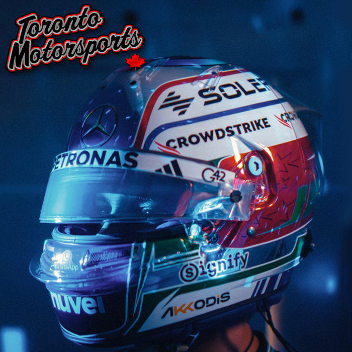 2025 Kimi Antonelli - Mercedes-AMG PETRONAS F1 Team - Las Vegas GP - F1 Replica Helmet - 1:5 Scale by Spark #5HF238