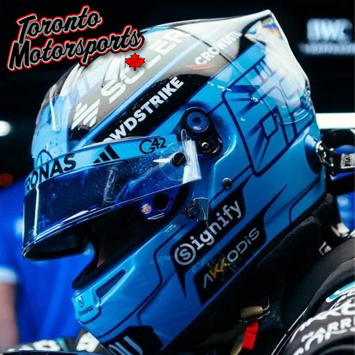 2026 George Russell - Mercedes-AMG PETRONAS Formula 1 Team - British GP -  F1 Replica Helmet - 1:5 Scale by Spark #5HF269