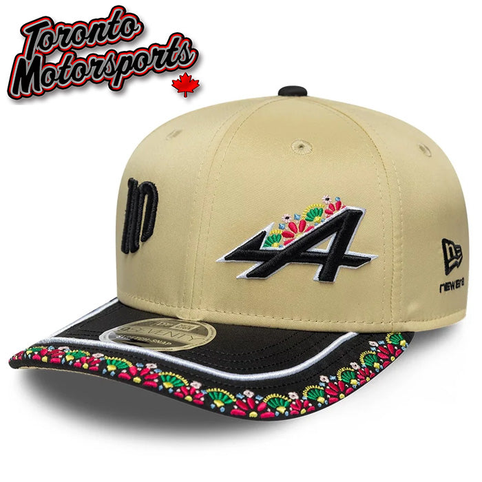 2026 Alpine F1 Pierre Gasly #10 - Latin American Special Edition Team Hat New Era 9Seventy - Beige - Officially Licensed #60955760