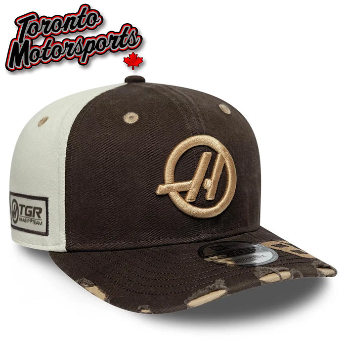 2026 TGR Haas F1 Oliver Bearman #87 - Austin GP Special Edition Team Hat New Era 9Seventy - Brown - Officially Licensed #60955764