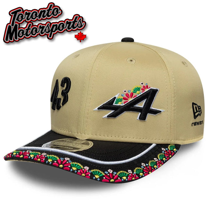 2026 Alpine F1 Franco Colapinto #43 - Latin American Special Edition Team Hat New Era 9Seventy - Beige - Officially Licensed #60955773