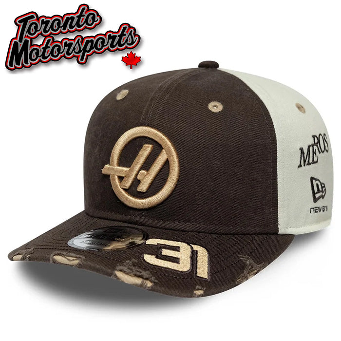 2026 TGR Haas F1 Esteban Ocon #31 - Austin GP Special Edition Team Hat New Era 9Seventy - Brown - Officially Licensed #60955774