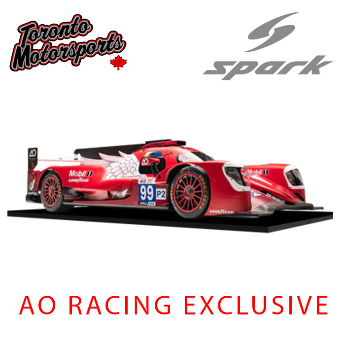 2026 Oreca 07 - Gibson LMP2 #99 AO Racing 'Rockie' - IMSA 1:64 Scale by Spark #64SAOROCKIE