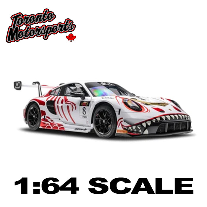 2026 Porsche 911 GT3-R #8 AO Racing 'Bushi Rex' - Suzuka 1000km Livery 1:64 Scale by Spark #64SBUSHI