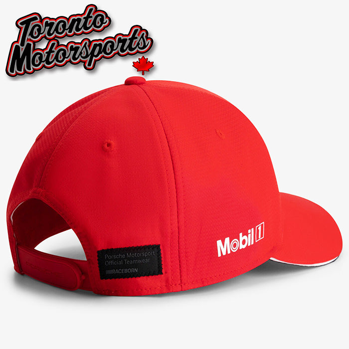 .2025 Porsche Motorsport - PUMA Team Cap (Red) - Officially Licensed #PM-701232130003