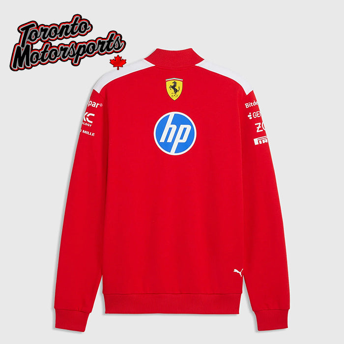 2026 Scuderia Ferrari F1 - Team 1/2 Zip Sweater - Puma Red #701238725-001-802