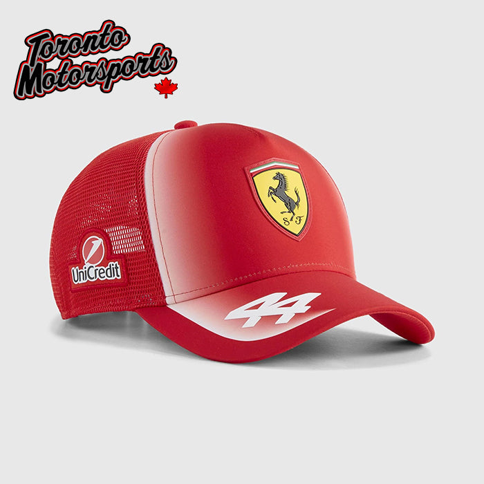 2026 Scuderia Ferrari F1 - Lewis Hamilton Team Driver Hat - Puma Red - Officially Licensed #701239000-001-801
