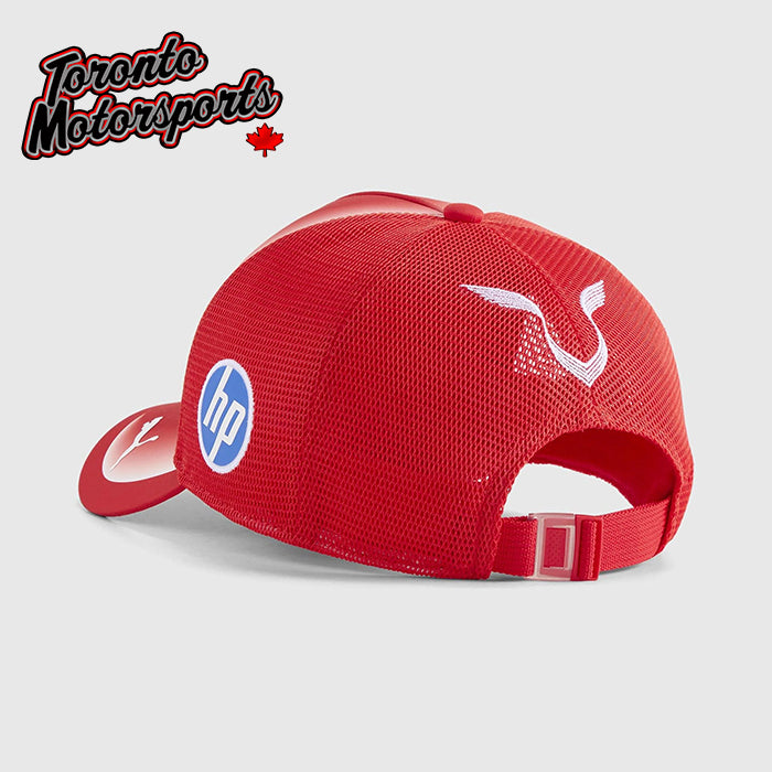 2026 Scuderia Ferrari F1 - Lewis Hamilton Team Driver Hat - Puma Red - Officially Licensed #701239000-001-801