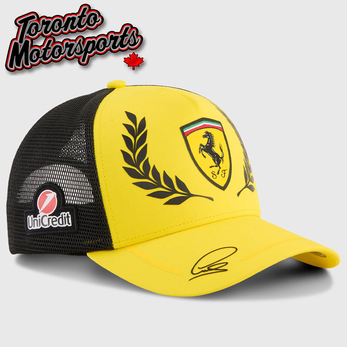 2026 Scuderia Ferrari F1 - Lewis Hamilton Silverstone GP Puma Team Cap - Speed Yellow - Officially Licensed #701239028-001-801