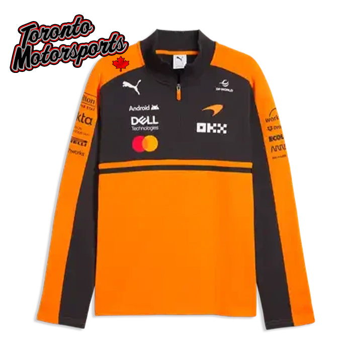 2026 McLaren F1 - 1/2 Zip Sweatshirt - Papaya #701241085-001-802