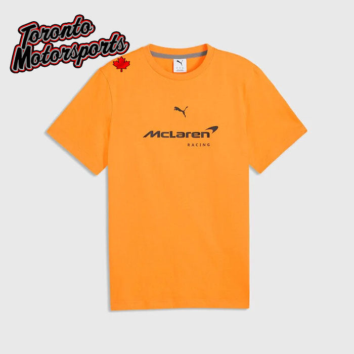 McLaren F1 Essentials Large Logo T-Shirt - Puma Papaya #701241134-002-802