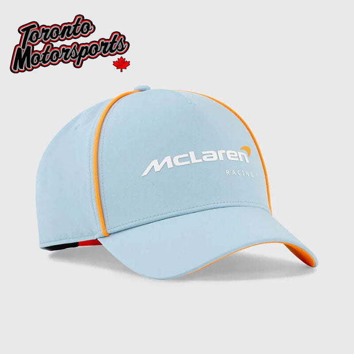 McLaren Racing F1 Fanwear Baseball - Puma Seafoam/Papaya Cap - Officially Licensed #701241140-002-801