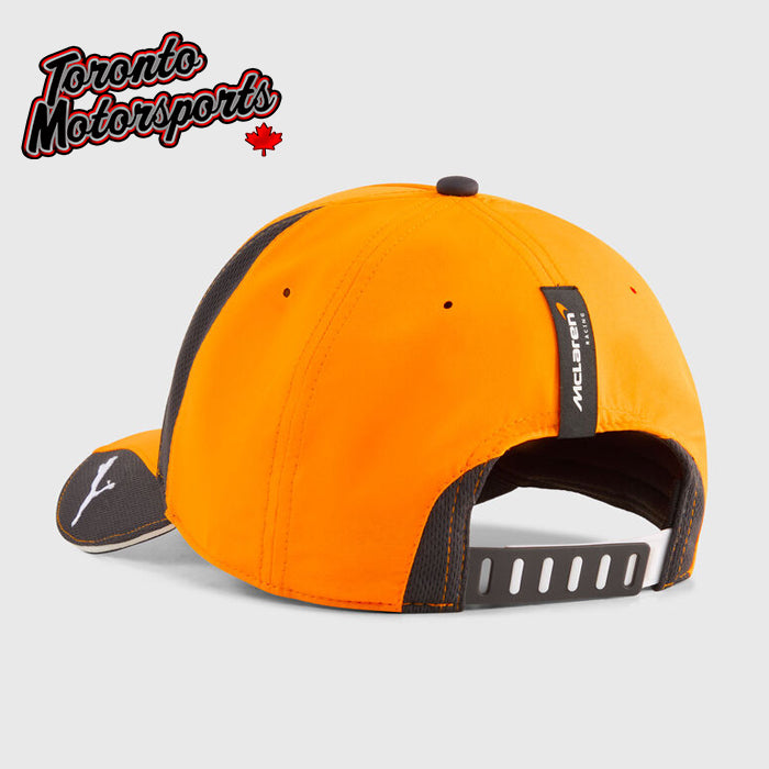 2026 Arrow McLaren IndyCar - Team Puma Baseball Hat - Papaya - Officially Licensed #701242241001