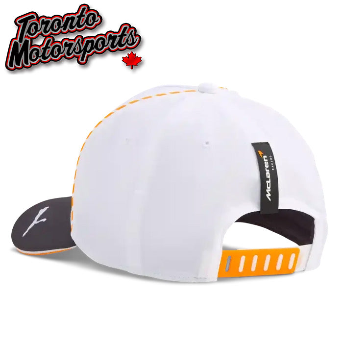 2026 Arrow McLaren Indy Car Special Edition Indianapolis 500 Team Hat - Puma White - Officially Licensed #701242984-001-801