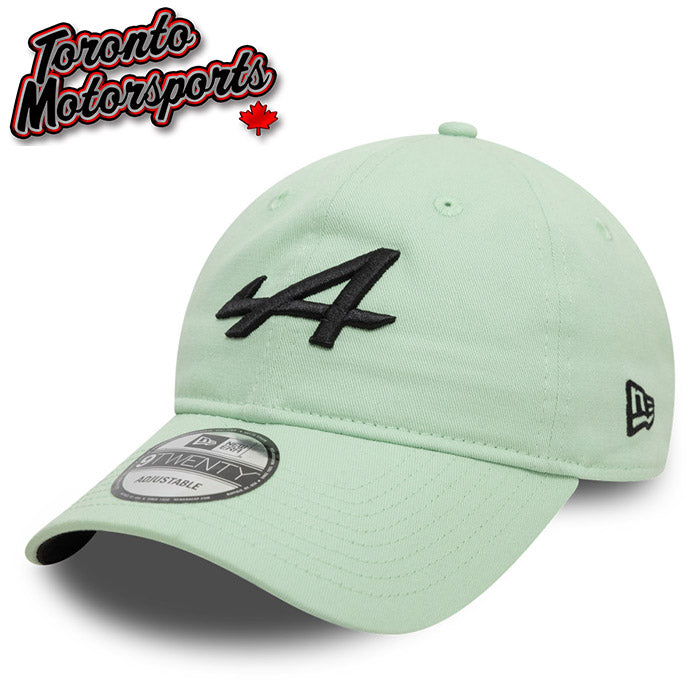 .2025 Alpine F1 Women's Mint Green/Black – New Era 9TWENTY Team Cap – Officially Licensed #ALP-60595526