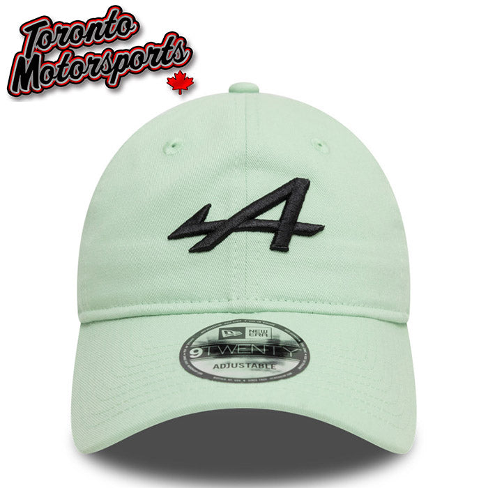 .2025 Alpine F1 Women's Mint Green/Black – New Era 9TWENTY Team Cap – Officially Licensed #ALP-60595526