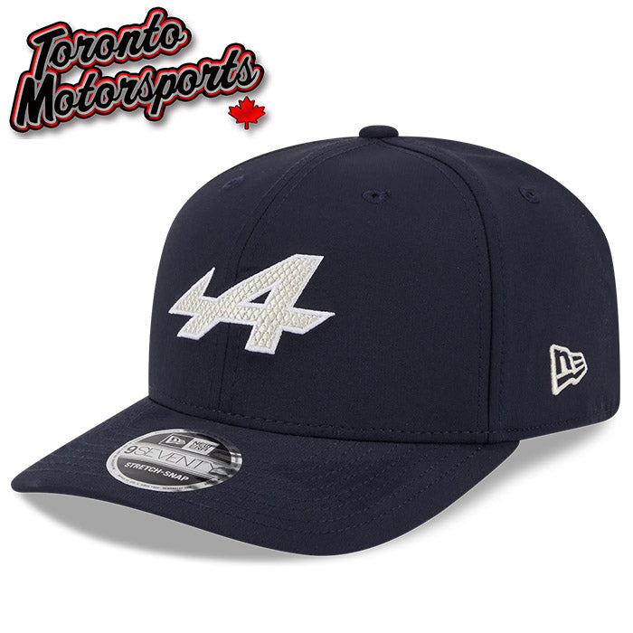 .2025 Alpine F1 Navy Recycled SS - New Era 9SEVENTY Team Cap - Officially Licensed #ALP-60684537