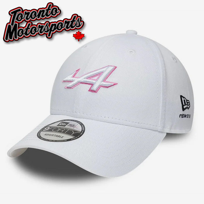 2026 BWT Alpine F1 White Essential - New Era 9FORTY Team Cap - Officially Licensed #ALP-60850759