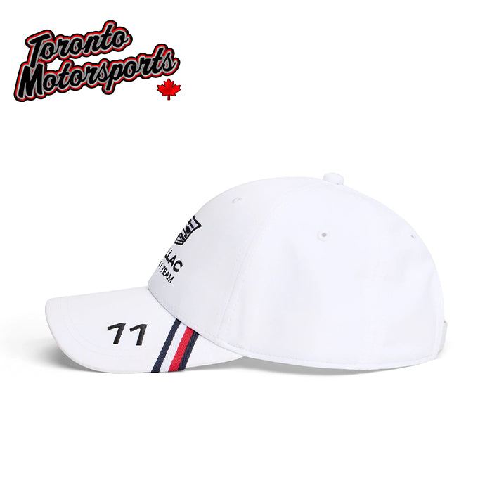 2026 Cadillac F1 Racing - Sergio "Checo" Perez Team Hat - White - Officially Licensed #AU02099-YBR
