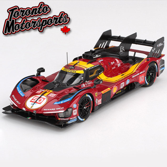2025 Ferrari 499P Team AF Corse #50 – WINNER WEC Qatar 1812km 1:43 Scale by BBR #CS009