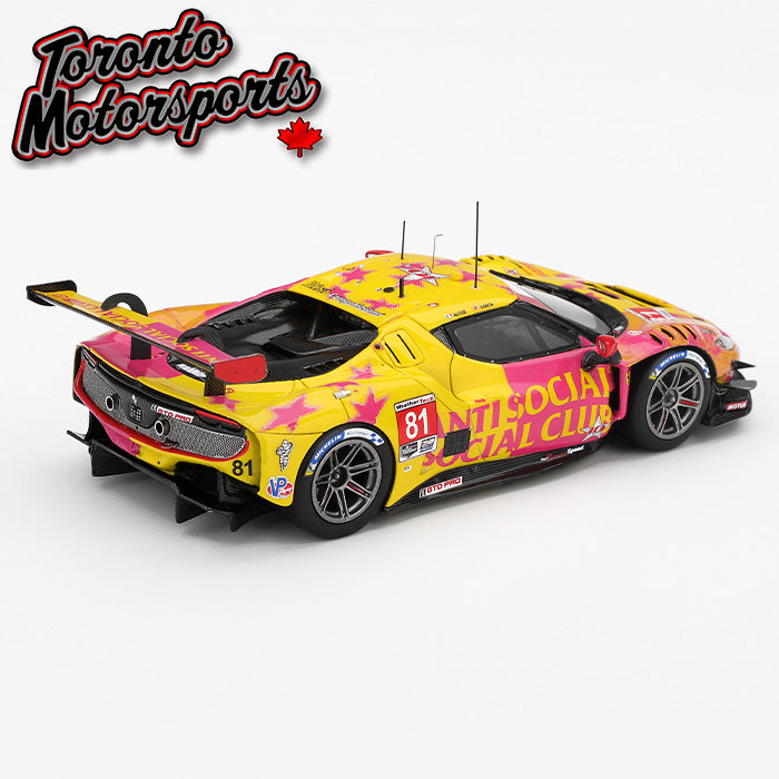 2025 Ferrari 296 GT3 Dragon Speed #81 Altoè/Costa – IMSA Laguna Seca 1:43 Scale by BBR #CS020