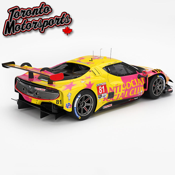 2025 Ferrari 296 GT3 Dragon Speed #81 Altoè/Costa – IMSA Laguna