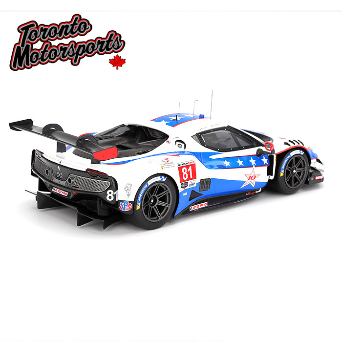 2025 Ferrari 296 GT3 Dragon Speed #81 Costa/Rigon – IMSA Watkins