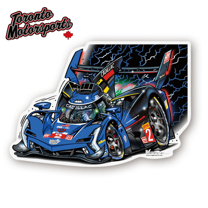 Cadillac CGR GTP #2 IMSA - Vinyl Decal #DECAL-CADILLACGTP2 (27)