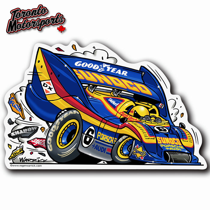 Penske Porsche 917/30 - Can-Am Die Cut Vinyl Sticker #DECAL-PORSCHECAN-AM (42)