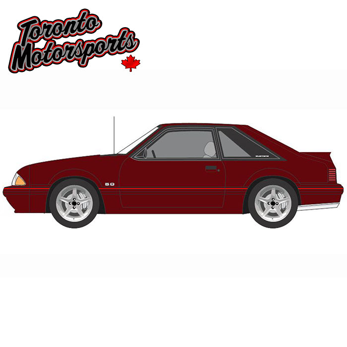1988 Ford Mustang GT - Medium Cabernet - 1:18 Scale by GMP #G1801834