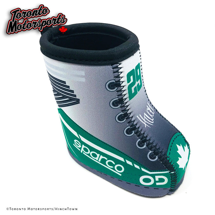 James Hinchcliffe Neoprene Boot Drink Koozie - "GO"