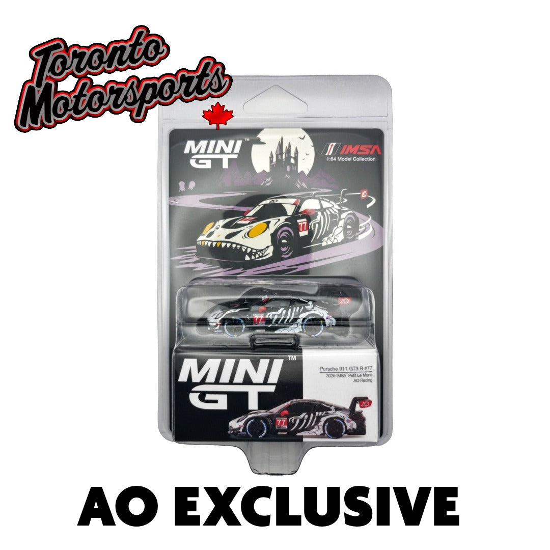 2025 Porsche 911 GT3 R AO Racing #77 “REXY SKELETON - AO SPECIAL