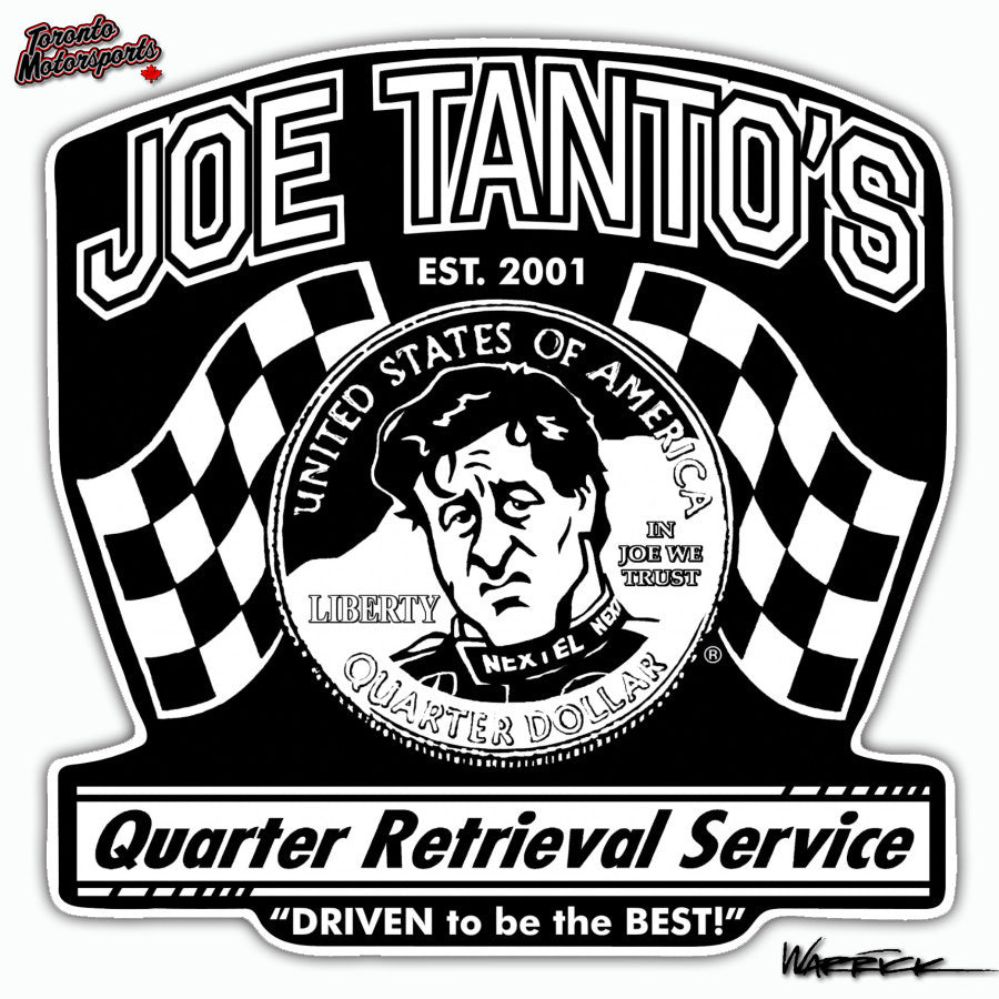 Joe Tanto's Quarter Retrieval Service - Marshall Pruett Podcast IndyTOON Die Cut Vinyl Sticker #INDYTOON-JTANTO (113)