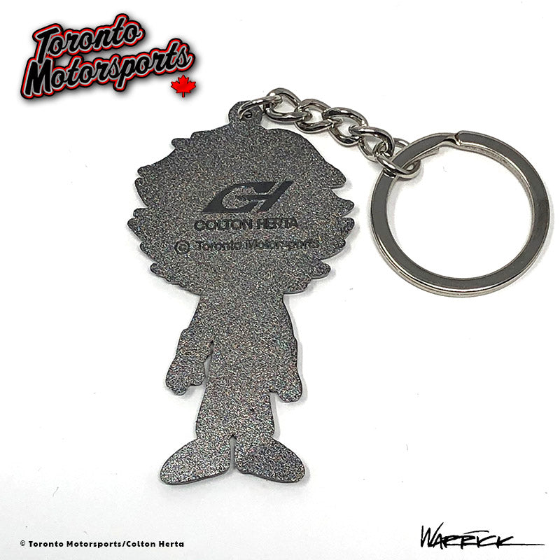 Colton Herta 'ColTOON' - Enamel Key Chain #KEY-COLTOON