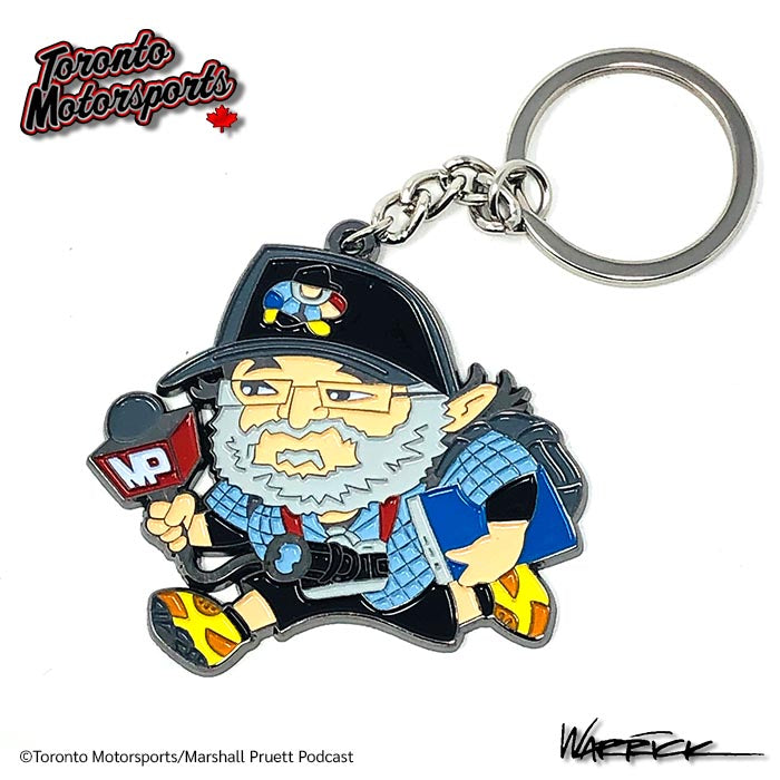 Marshall Pruett - Enamel Key Chain #KEY-MARSHALL