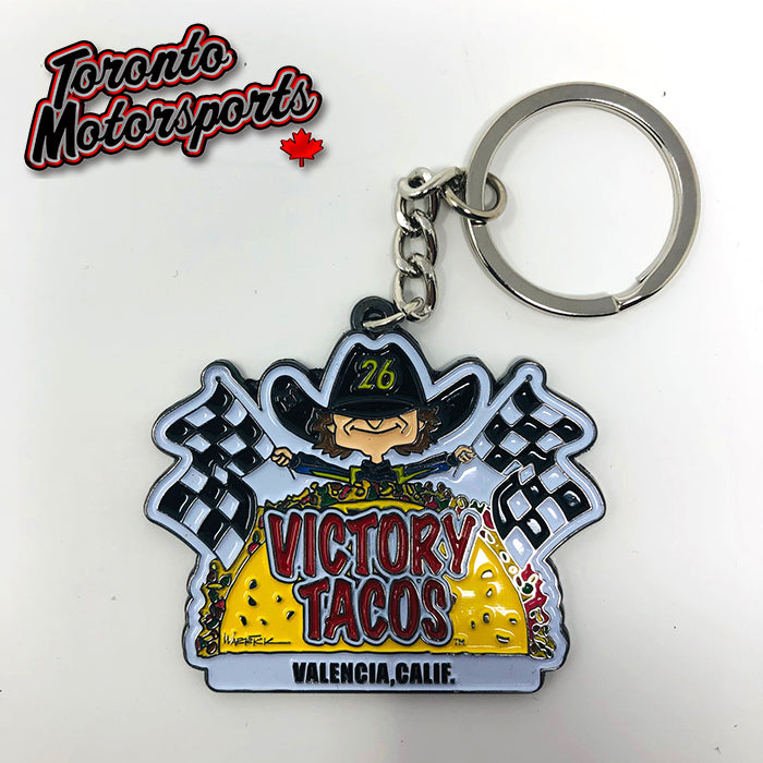 Colton Herta 'Victory Taco' - Enamel Key Chain #KEY-VICTORYTACO