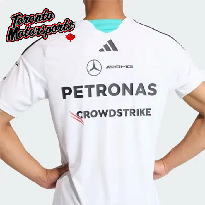 2026 Mercedes - AMG Petronas Formula One Team Jersey T-Shirt - White #KF0160-WHITE