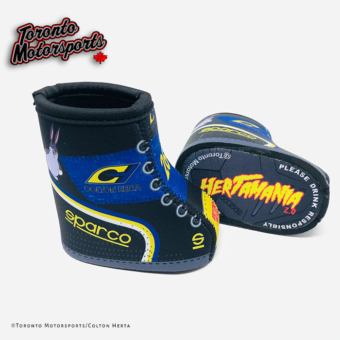 Colton Herta Neoprene Boot Drink Koozie – Toronto Motorsports