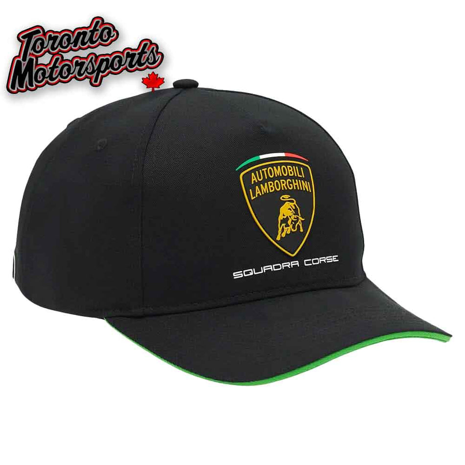 Automobili Lamborghini Squadra Corse Team Hat - Black #LAM-58589505