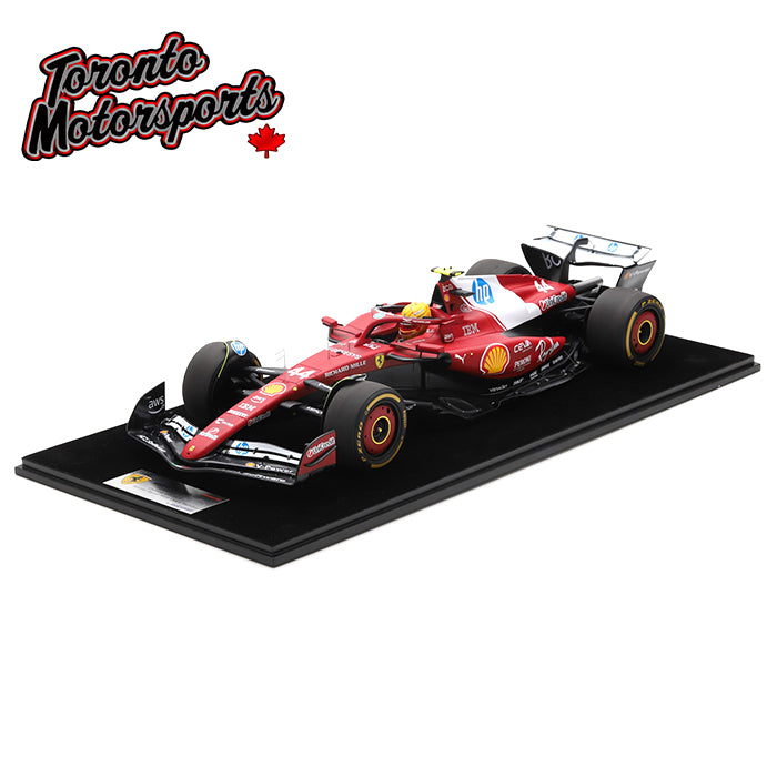 2025 Ferrari SF-25 #44 Lewis Hamilton – WINNER China Sprint Race 1:12 Scale by Look Smart  #LS1215