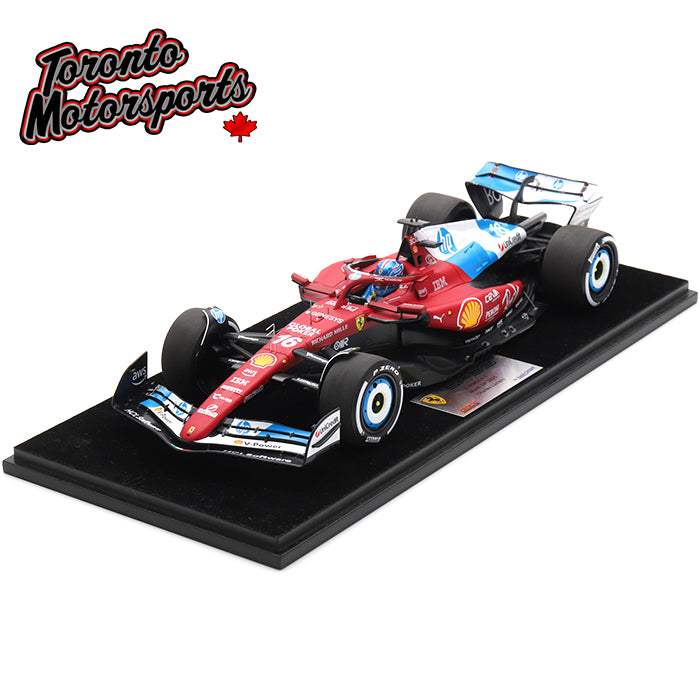 2025 Ferrari SF-25 #16 Charles Leclerc – Miami GP - 1:18 Scale by LookSmart #LS18F1076