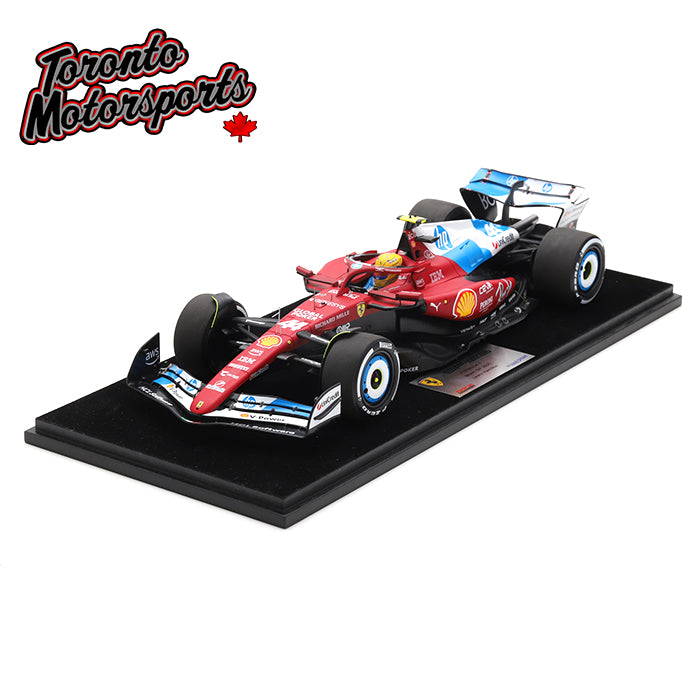 2025 Ferrari SF-25 #44 Lewis Hamilton – Miami GP - 1:18 Scale by LookSmart #LS18F1077