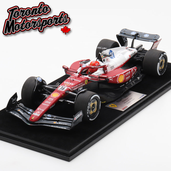 2025 Ferrari SF-25 #16 Charles Leclerc – Italian GP - 1:18 Scale by LookSmart #LS18F1078