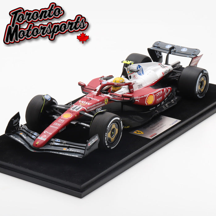 2025 Ferrari SF-25 #44 Lewis Hamilton – Italian GP - 1:18 Scale by LookSmart #LS18F1079