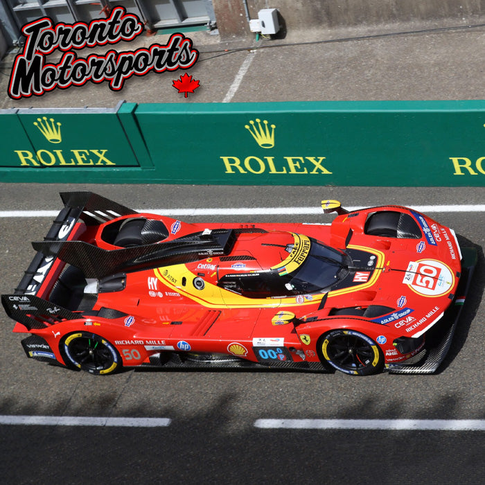 2026 Ferrari 499P FERRARI AF CORSE #51 Pier Guidi/Calado/Giovinazzi 24H Le Mans 1:64 Scale by Look Smart #LS64039LM