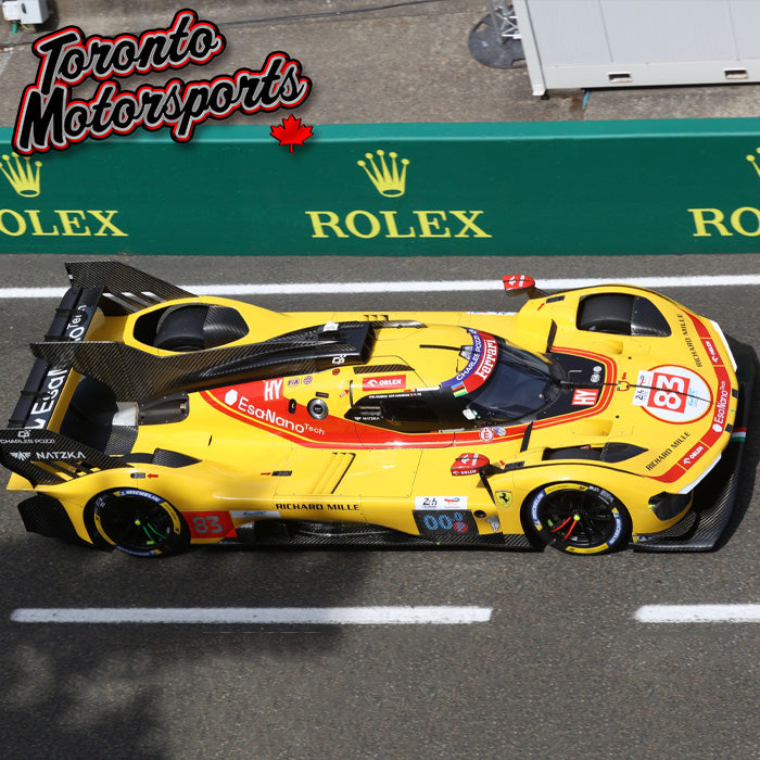 2026 Ferrari 499P FERRARI AF CORSE #83 Ye/Kubica/Hanson 24H Le Mans 1:64 Scale by Look Smart #LS64040LM