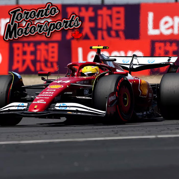 2025 Ferrari SF-25 #44 Lewis Hamilton – WINNER China Sprint Race 1:12 Scale by Look Smart  #LS1215