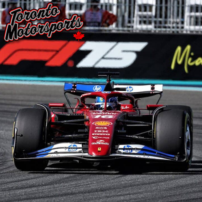 2025 Ferrari SF-25 #16 Charles Leclerc – Miami GP - 1:18 Scale by LookSmart #LS18F1076