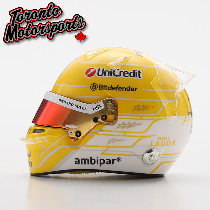 2025 Lewis Hamilton Scuderia Ferrari - Italian GP - F1 Replica Helmet - 1:5 Scale by Looksmart #LSHEL021